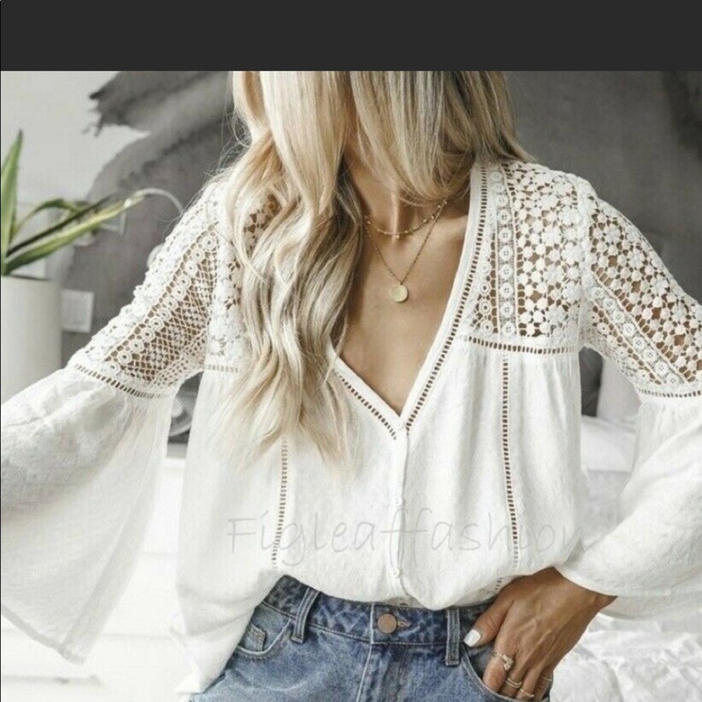 Boho Lace Top